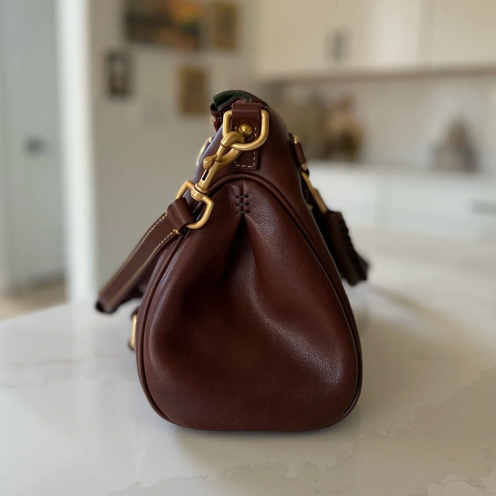 Dooney & Bourke Chesnut Satchel - Picture 6 of 10